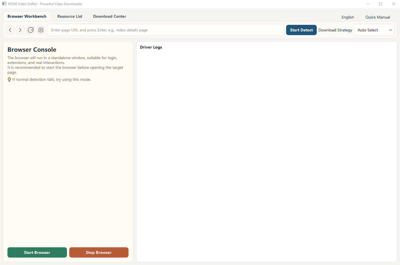 Browser Workbench