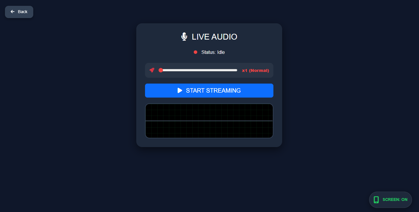 Android RAT Live Audio Stream