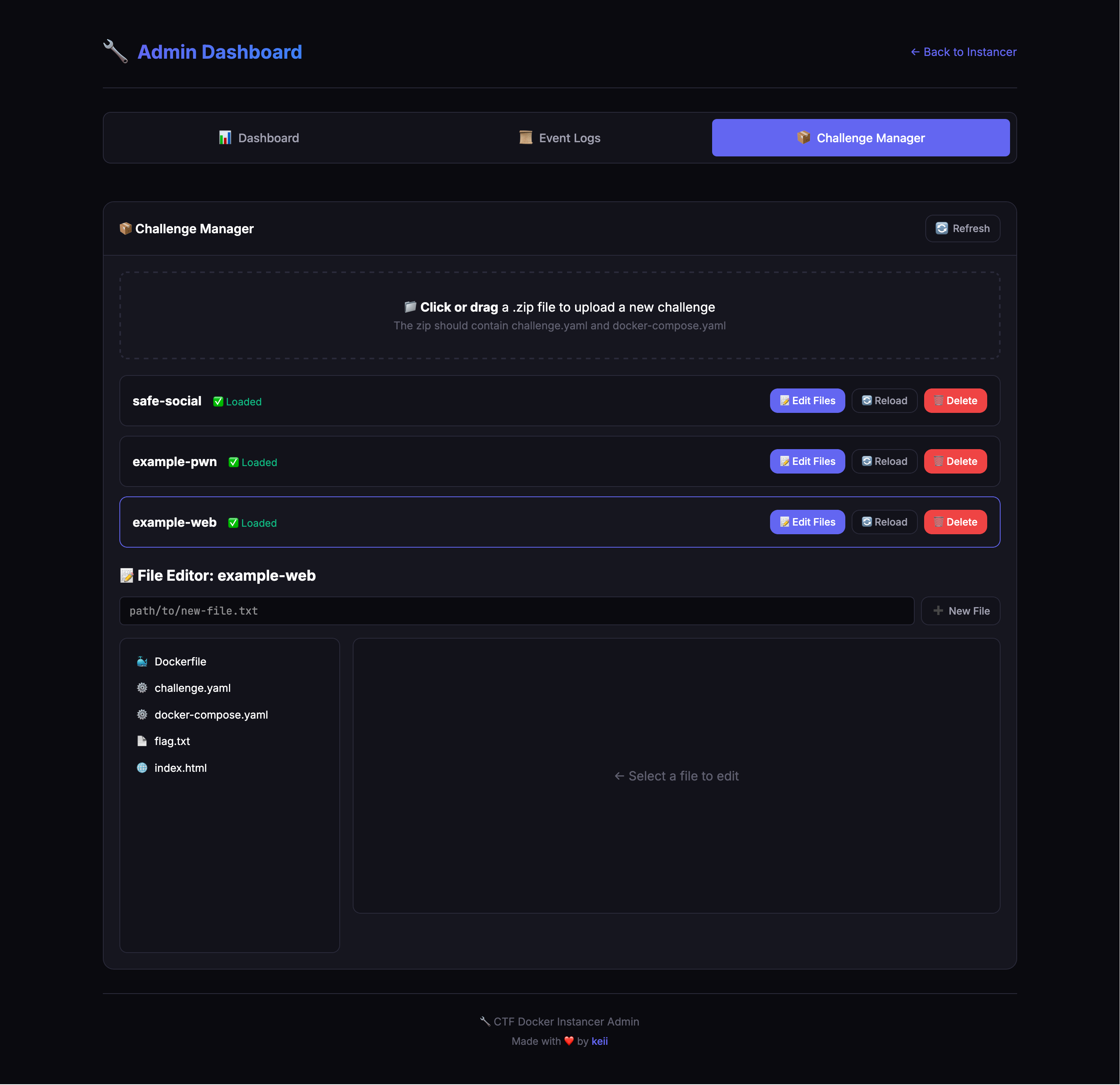 Challenge Manager