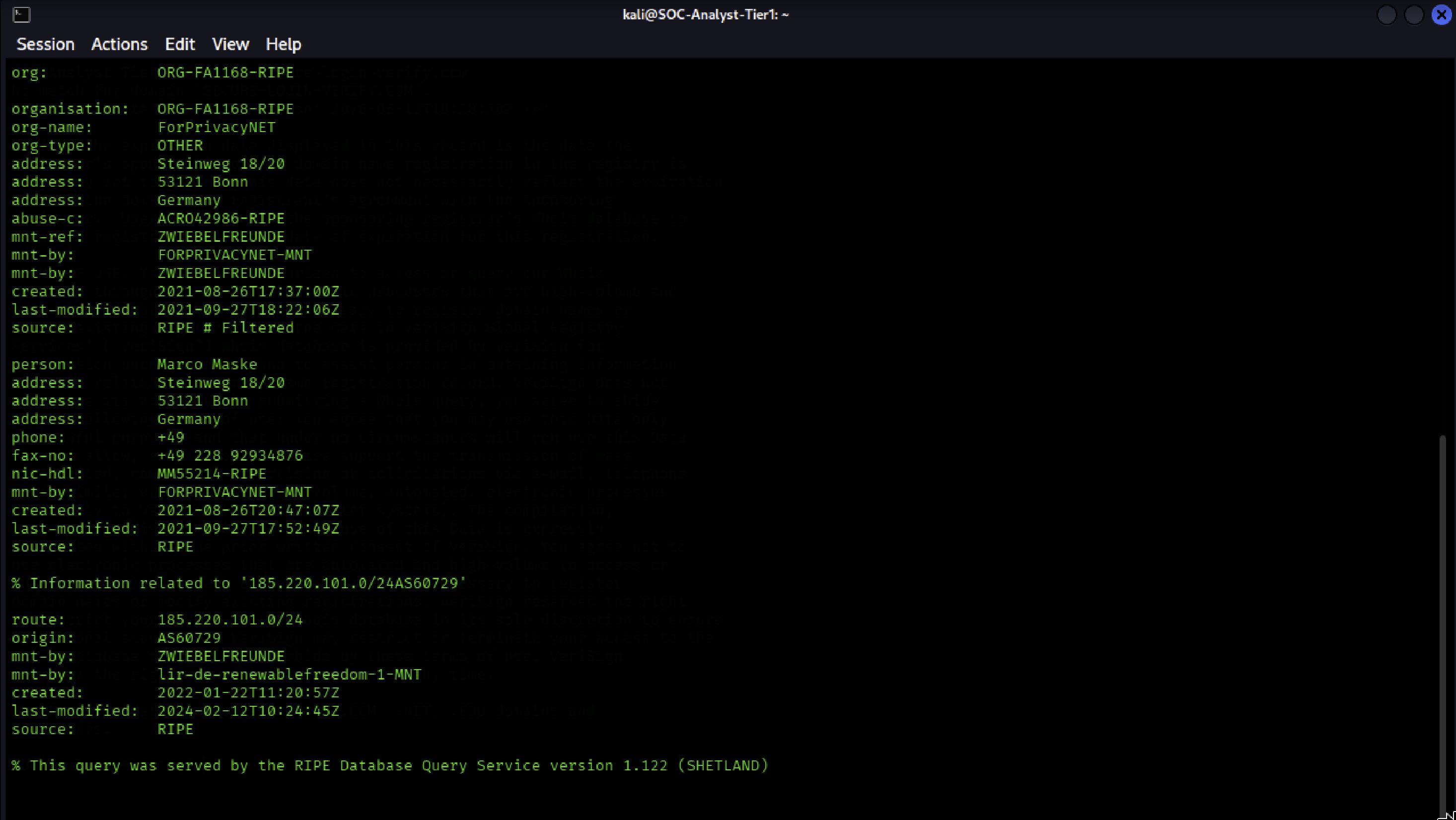 Whois IP 2