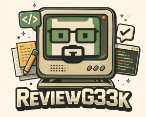 ReviewG33k Logo