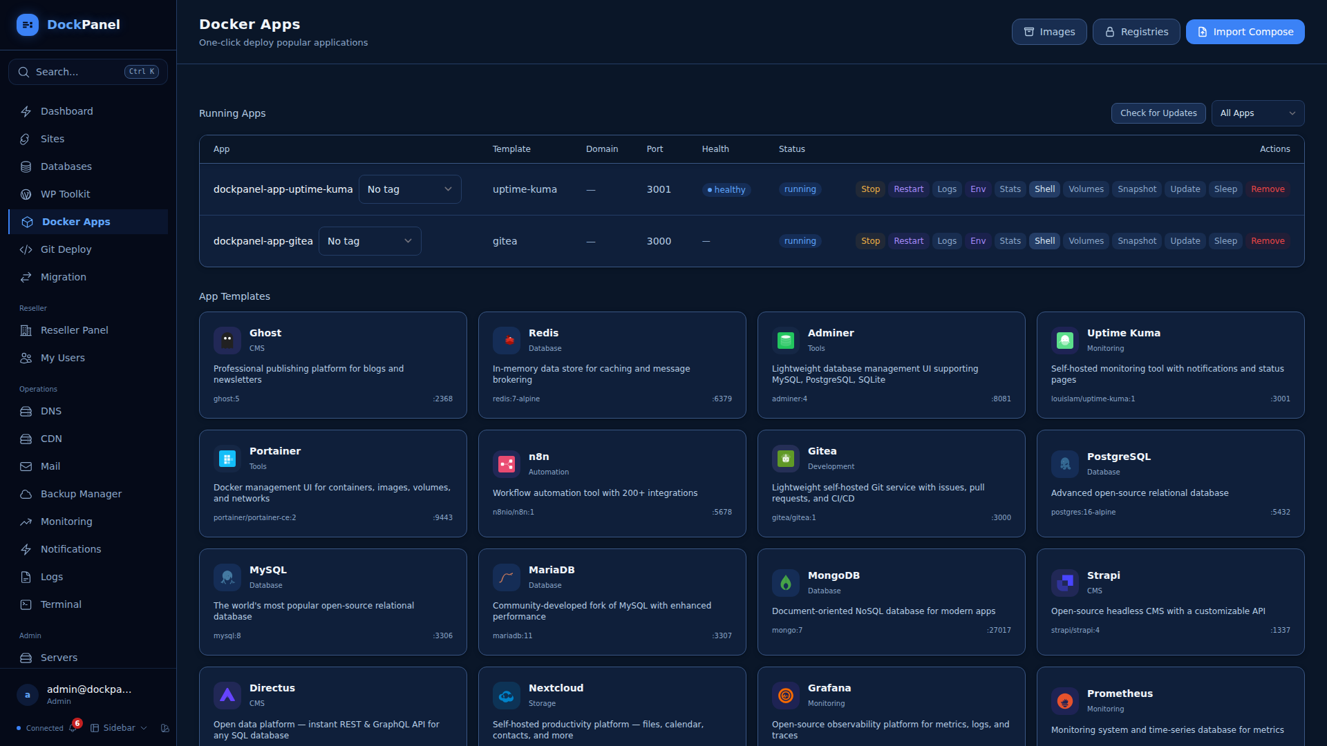 Docker Apps