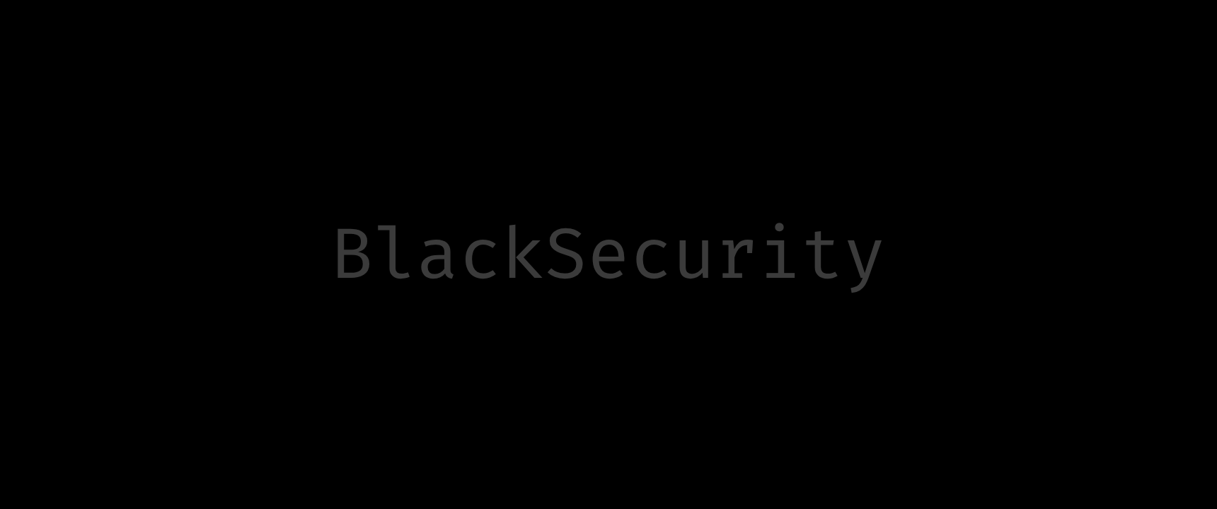 BlackSecurity