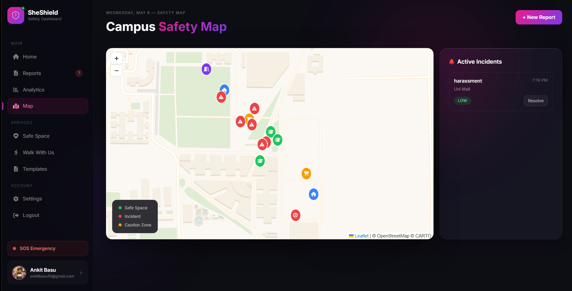 Safety Heat Map
