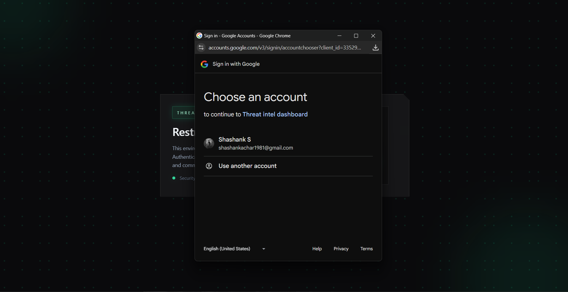 Google OAuth
