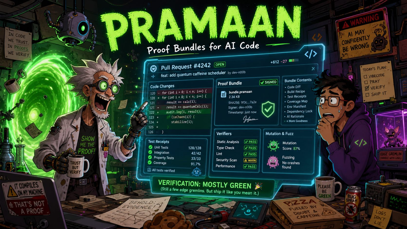 Pramaan portal lab hero