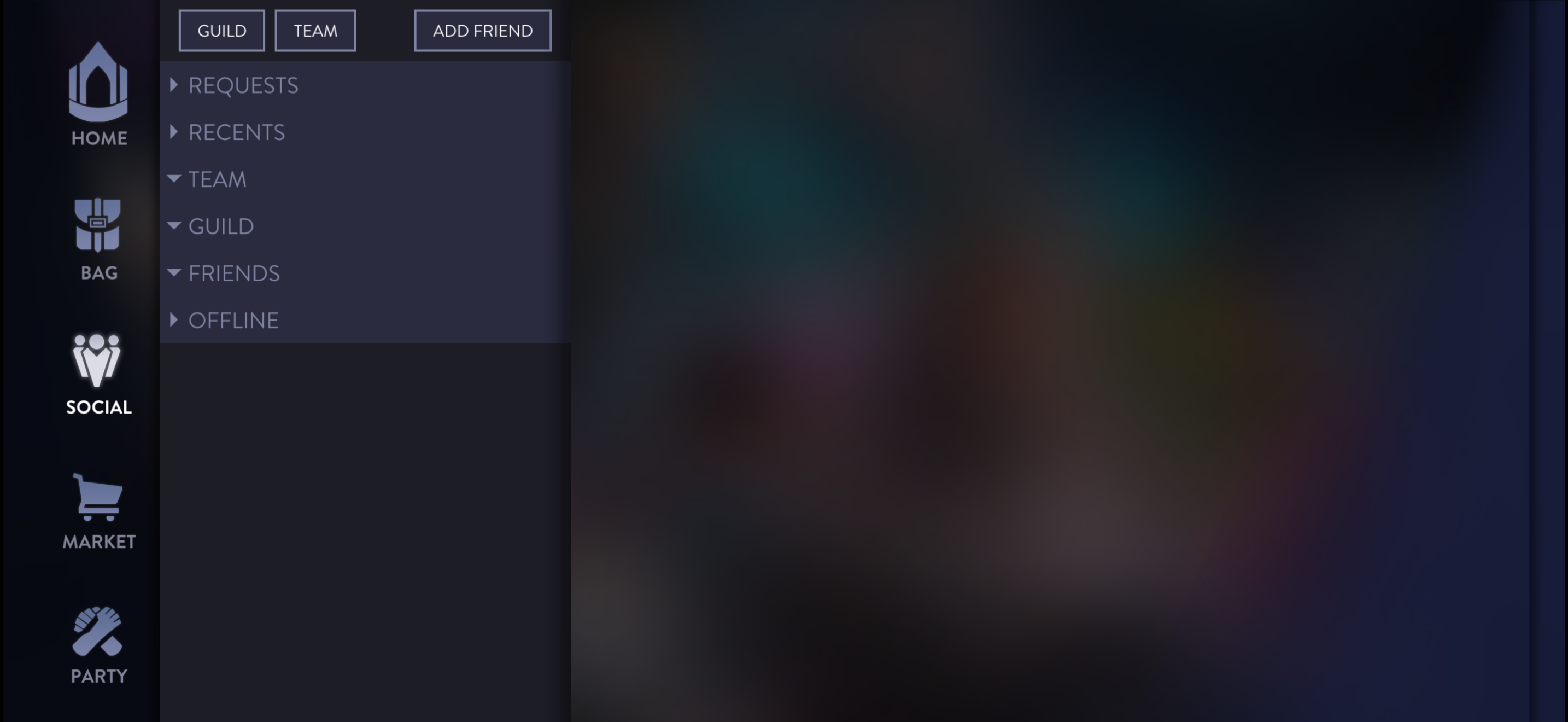 Party screenshot