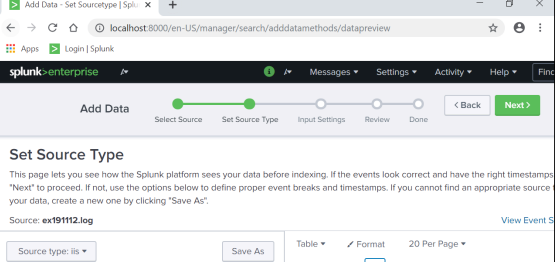 Splunk Source Type 分析