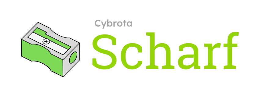 Scharf logo (light)