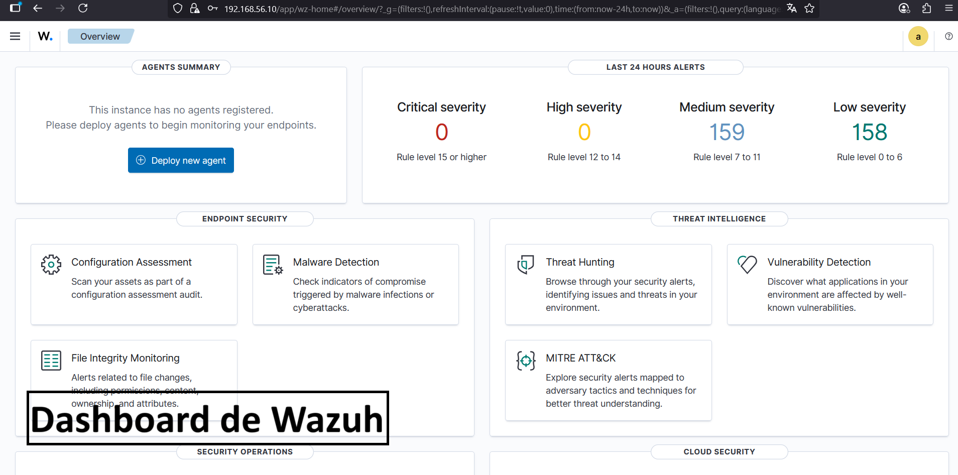 Wazuh Dashboard