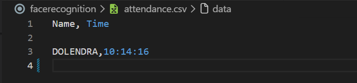 考勤 CSV
