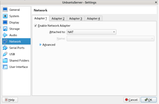Adapter 1 NAT