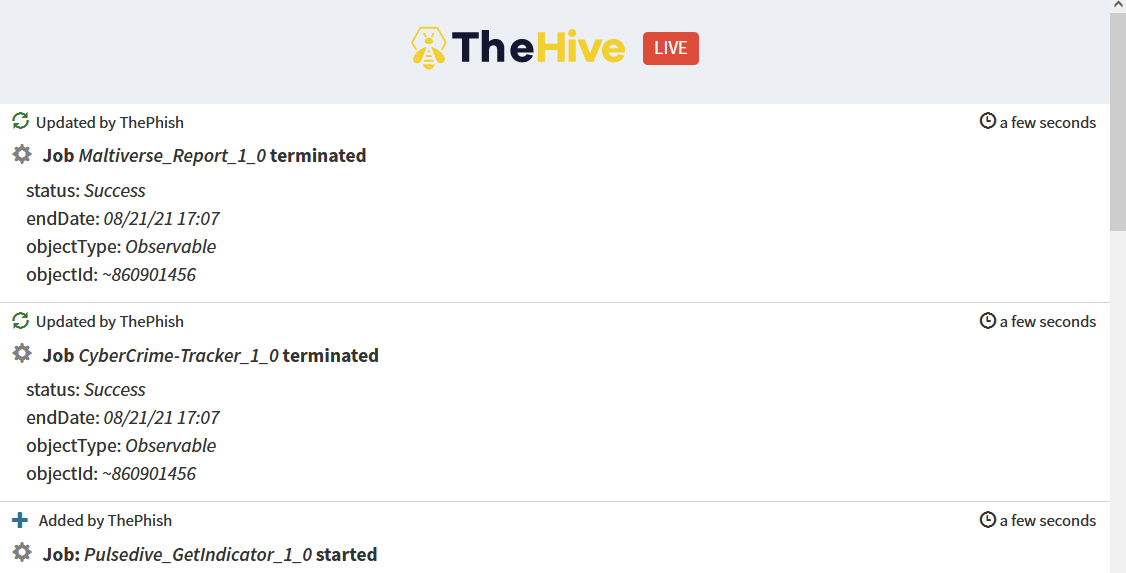 TheHive live stream