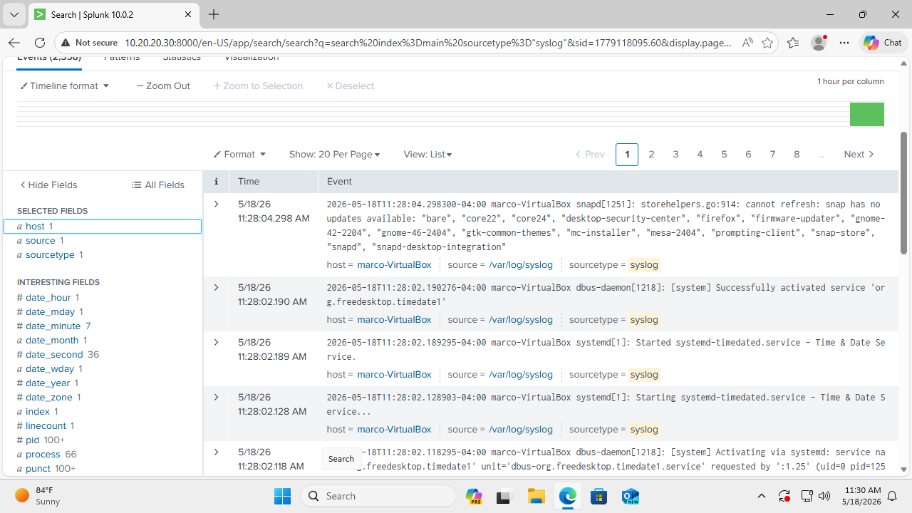 splunk syslog validation