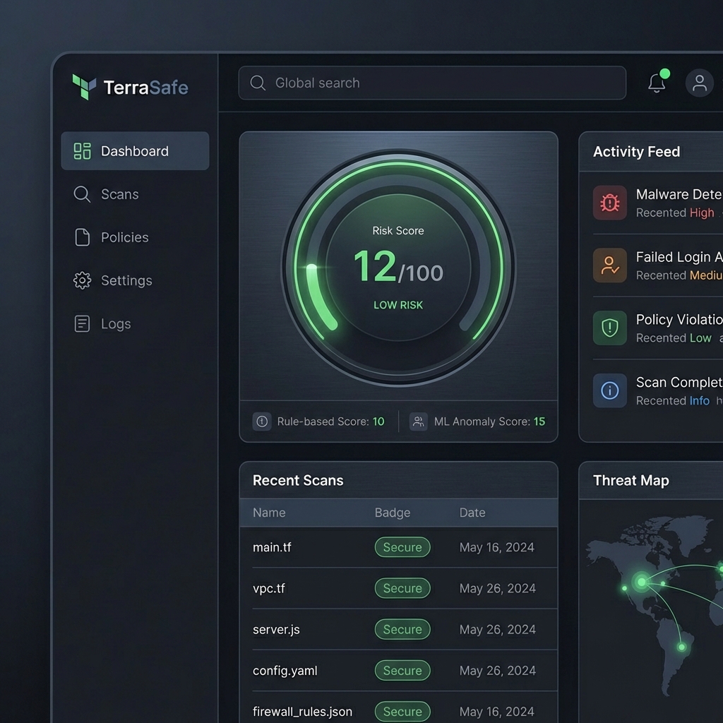TerraVault Grafana Dashboard