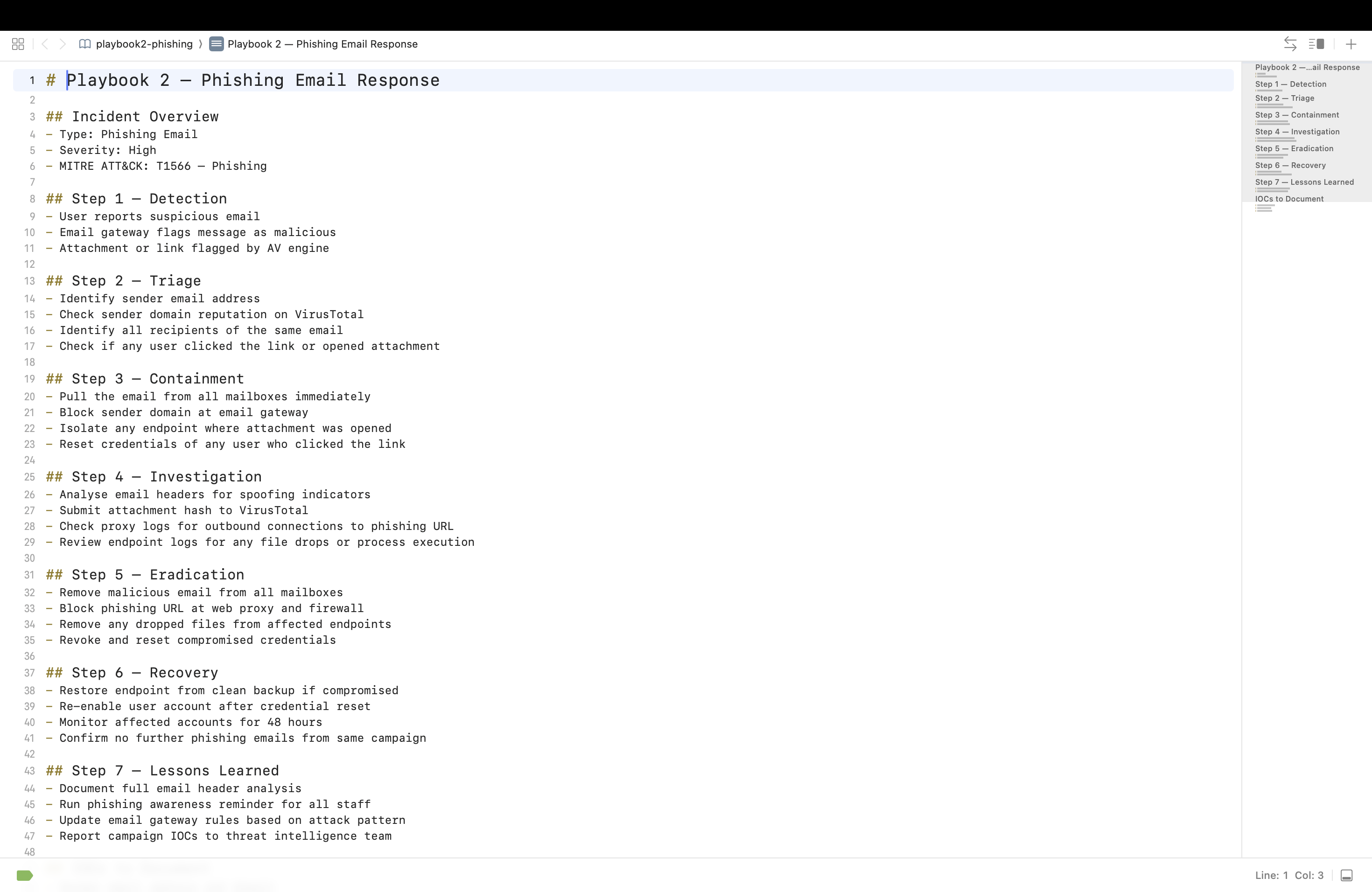 Playbook 2 - 钓鱼