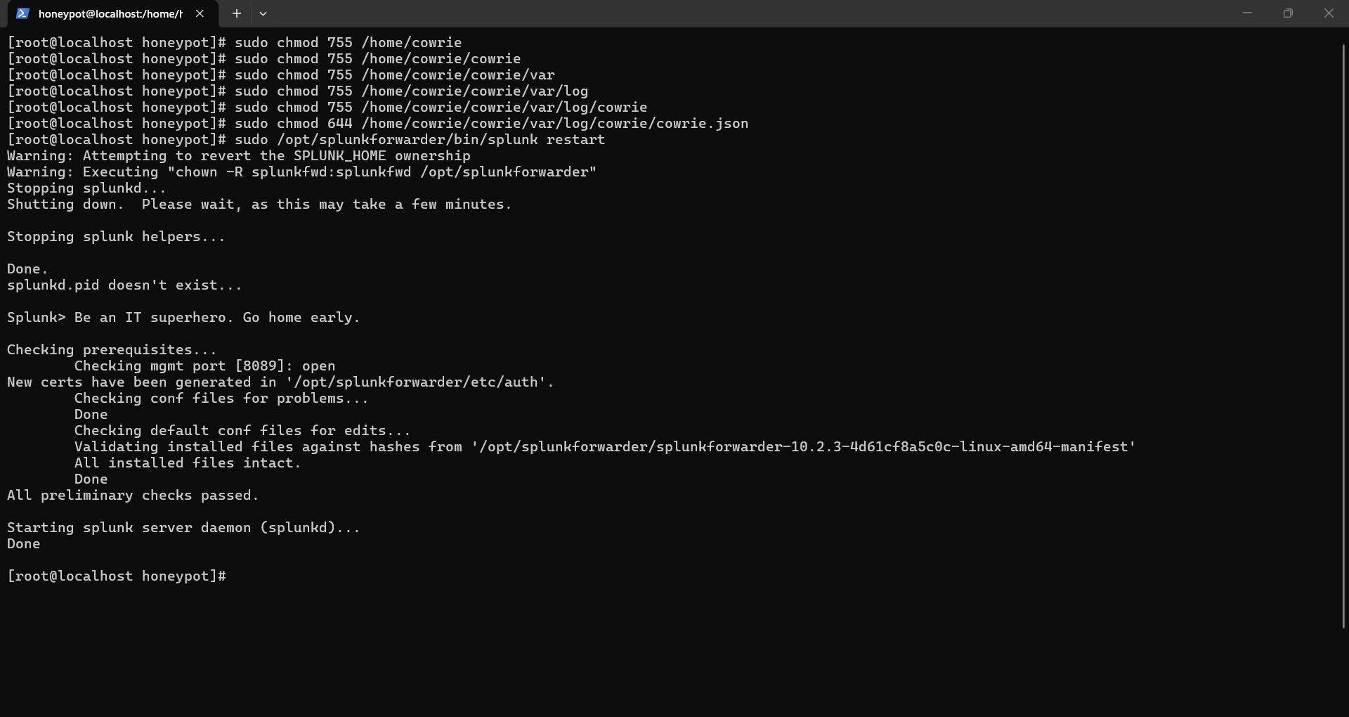 Configuring Permissions