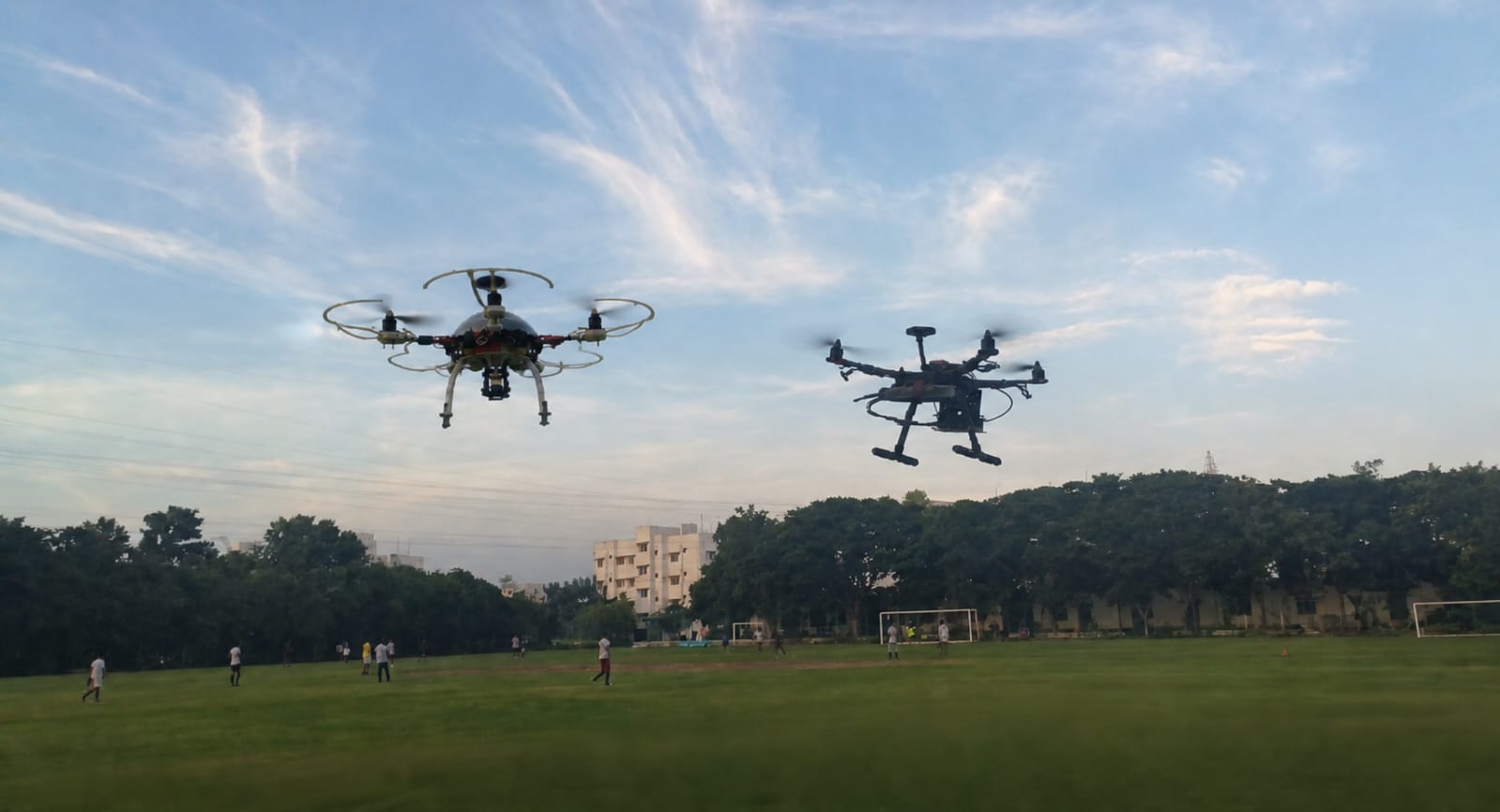 Swayam Swarm Drones — Formation Flight