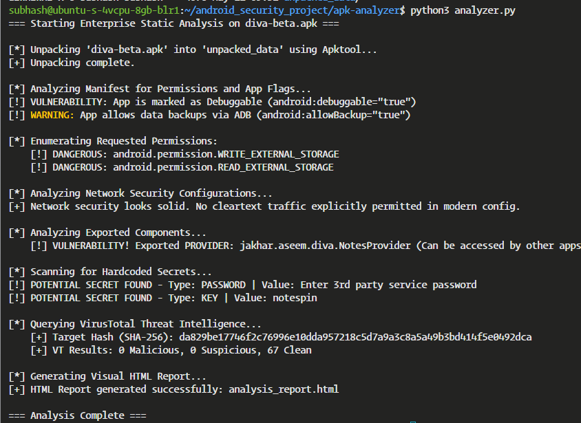 Terminal CLI Execution