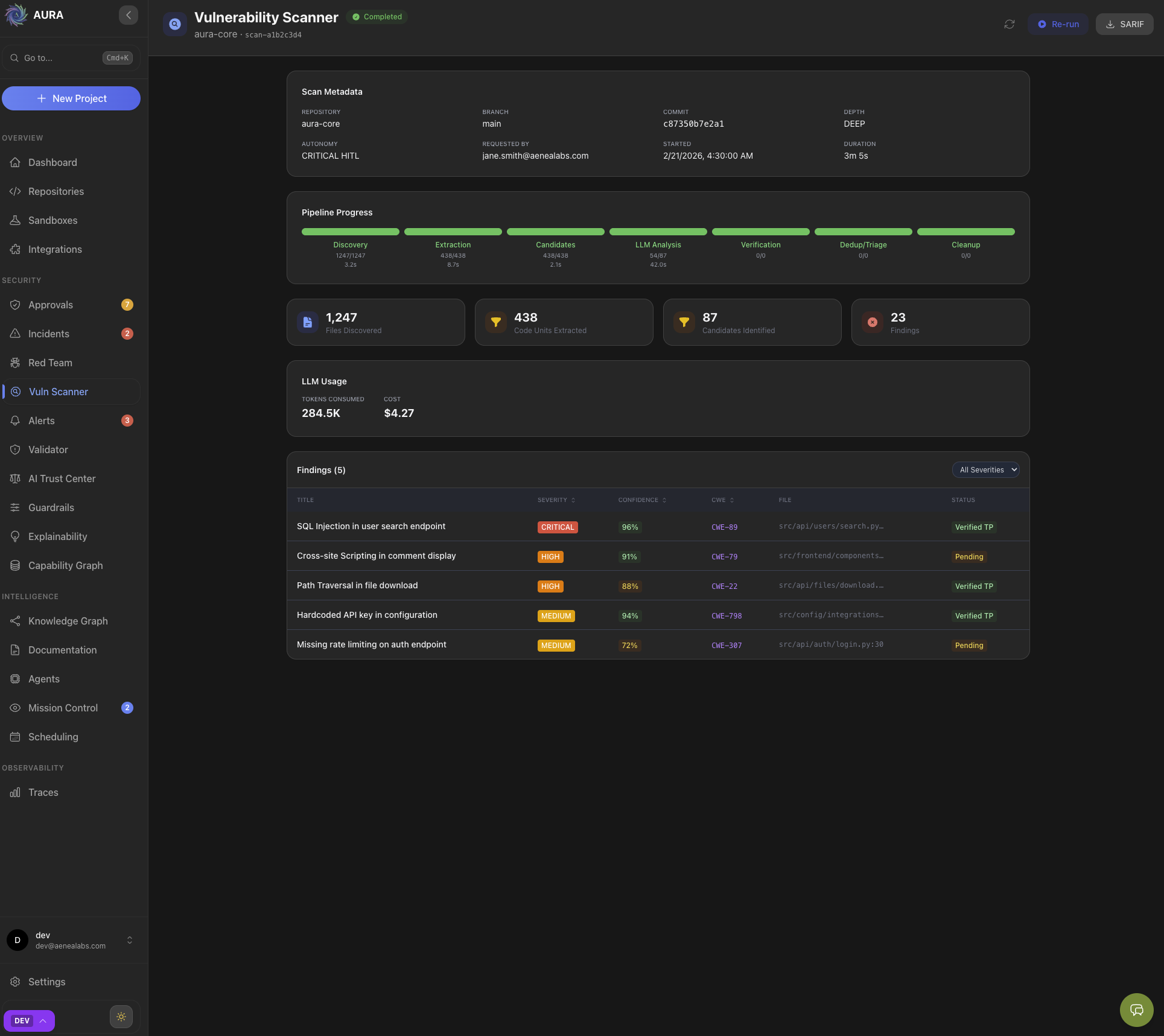 Vulnerability Scanner