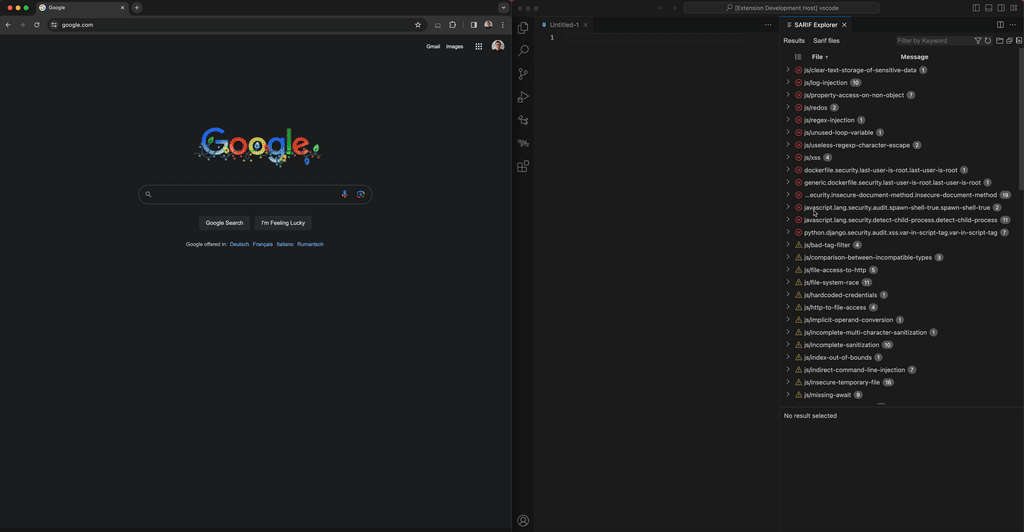 展示如何打开 GitHub Issue 的 GIF