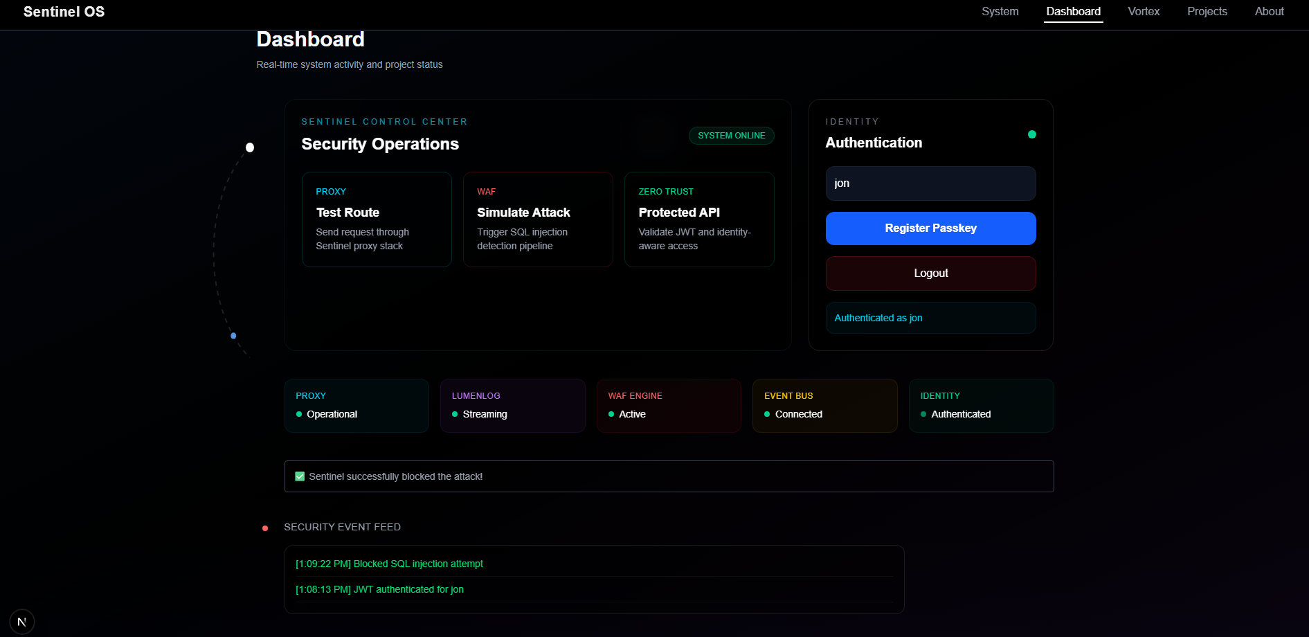Security Attack Demo
