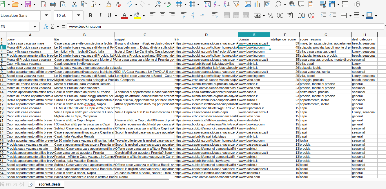 CSV 预览