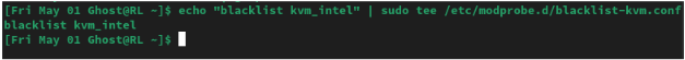 KVM conflict resolution