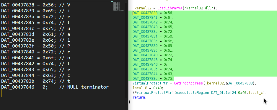 正确的 IAT