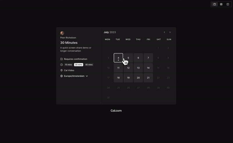 booking-screen