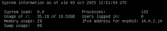 System info