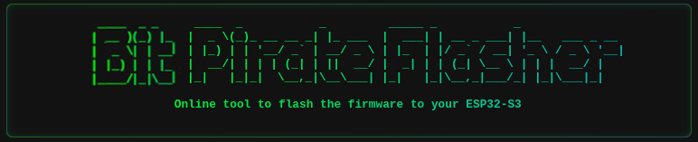 ESP32 Bit Pirate Web 烧录器横幅