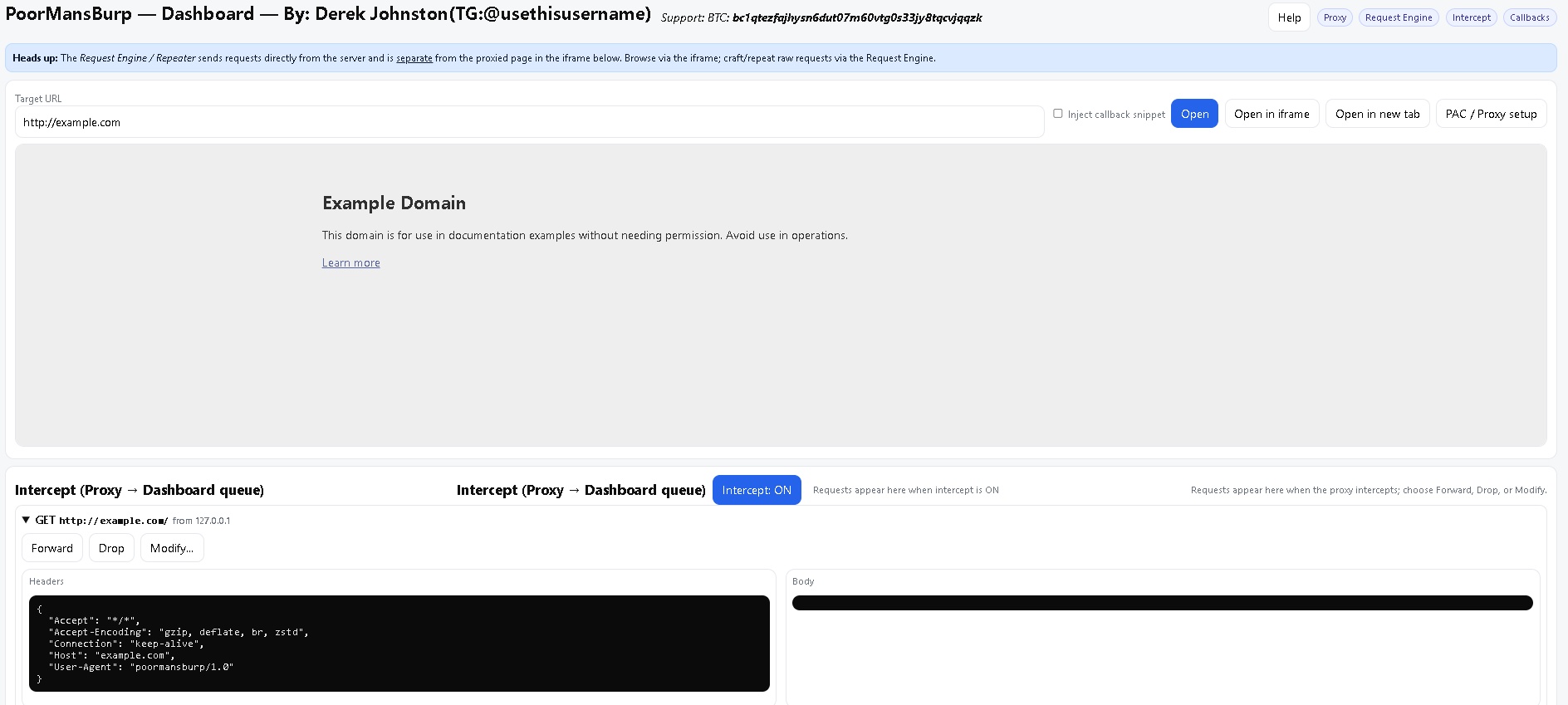 poormansburp dashboard