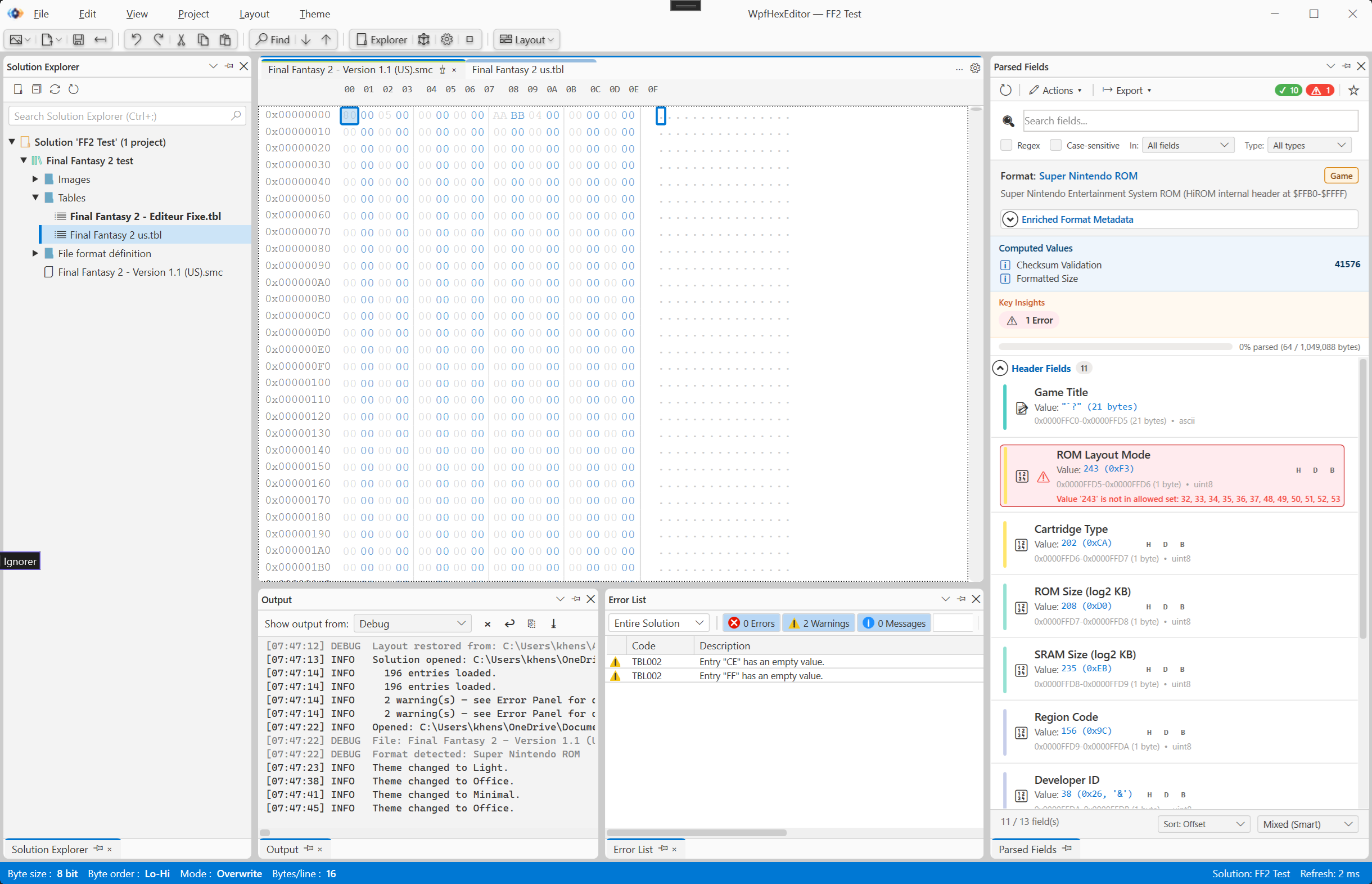 Light Theme