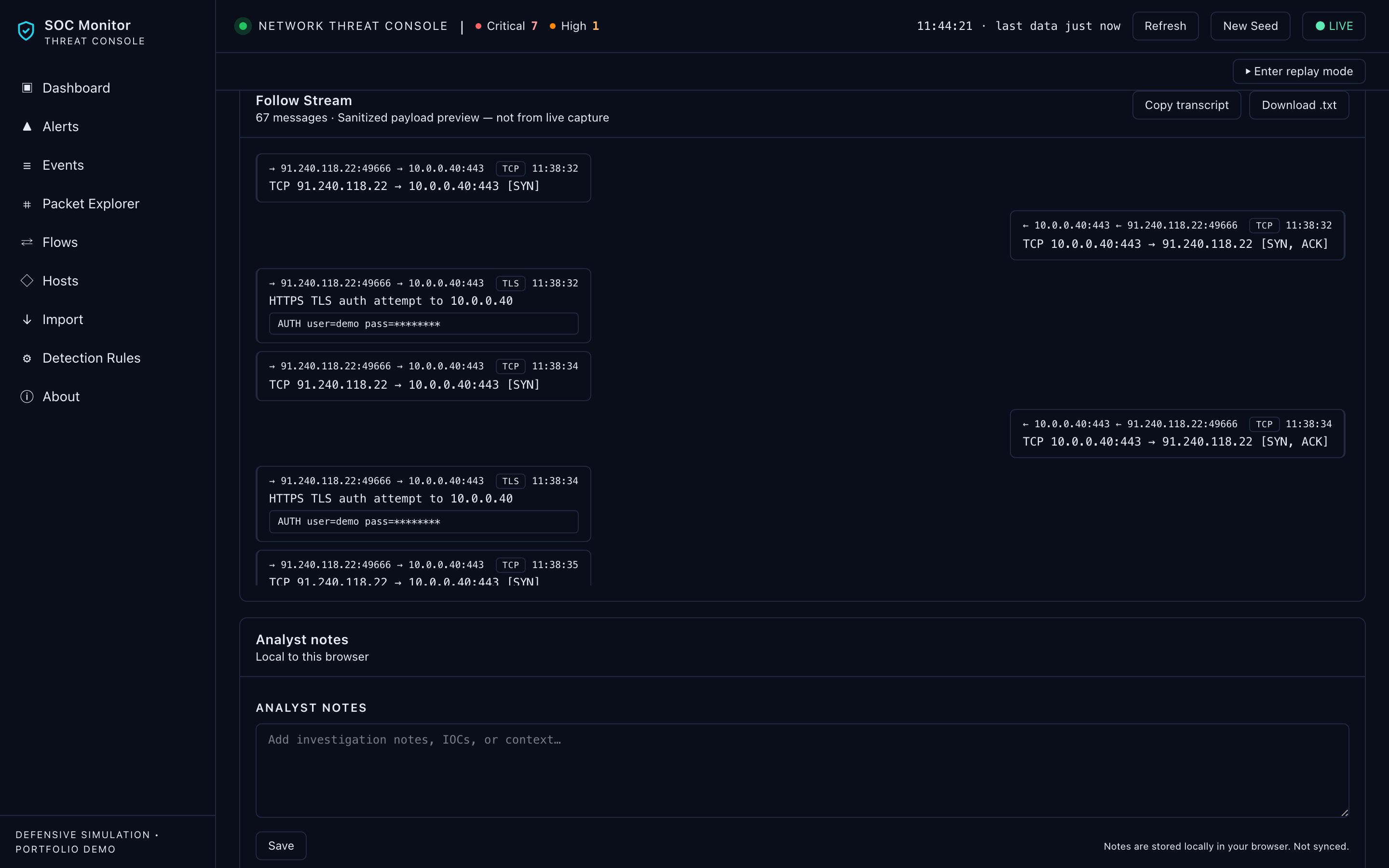 Follow Stream