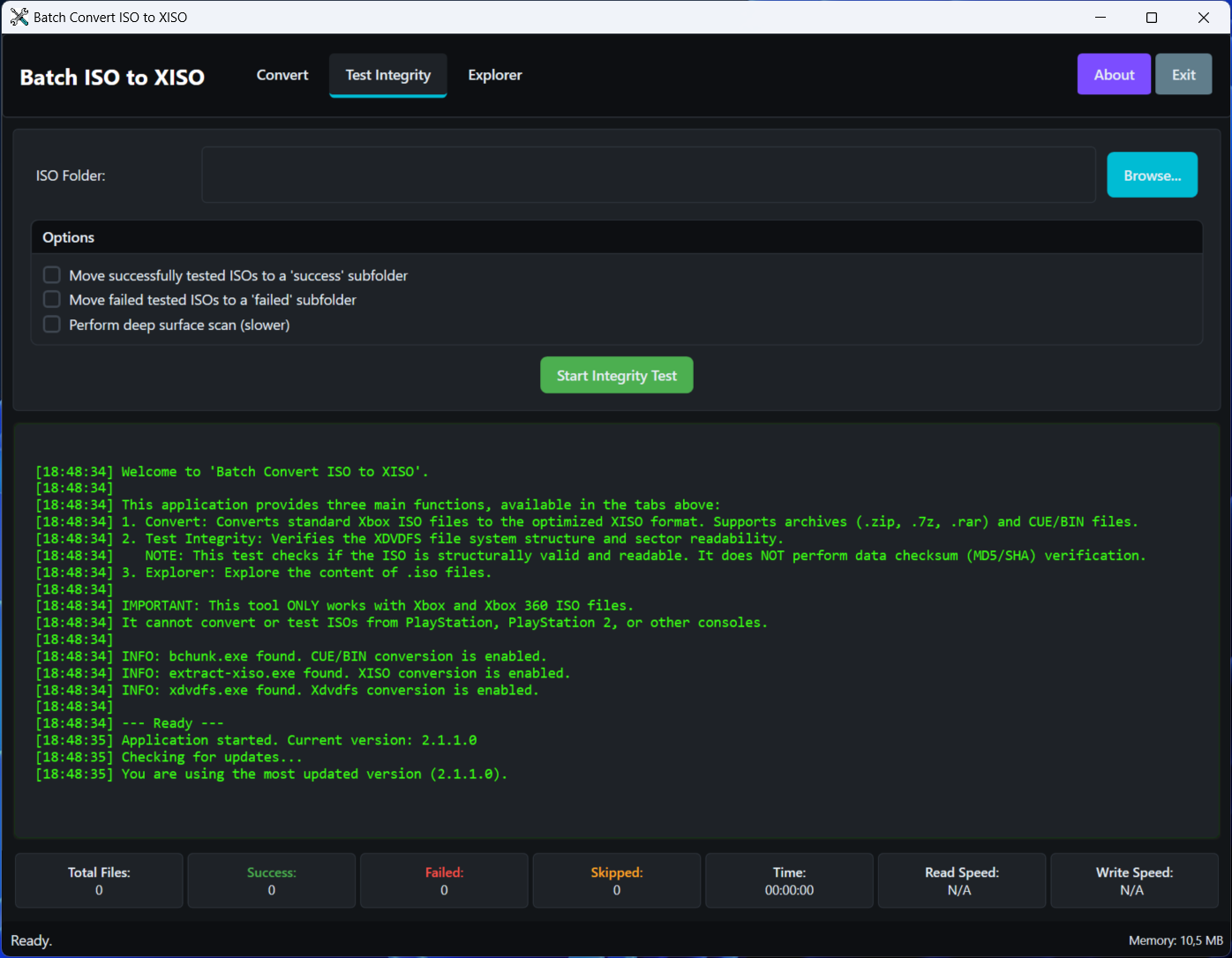 Test Tab