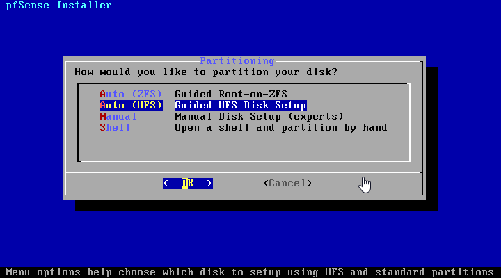 Partitioning