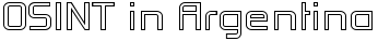 阿根廷的 OSINT - 法律信息搜索与开源情报