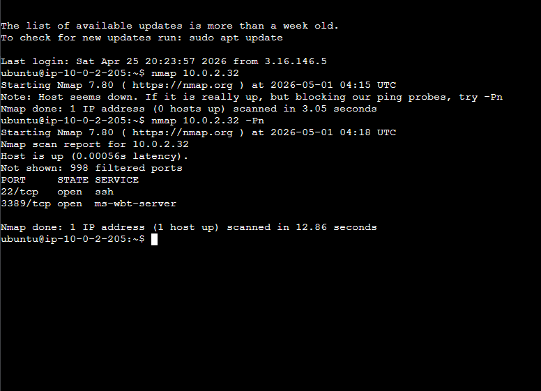 Nmap 扫描