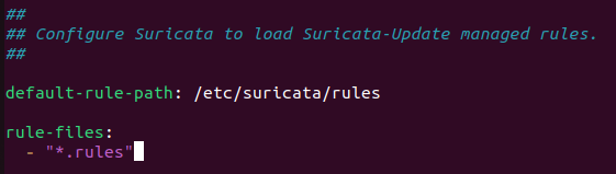 Variable rule-files