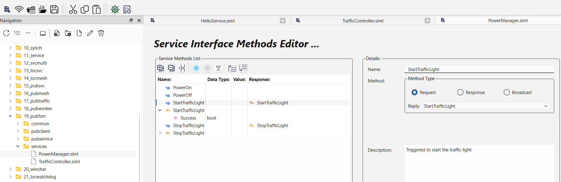 Lusan Service Interface Designer