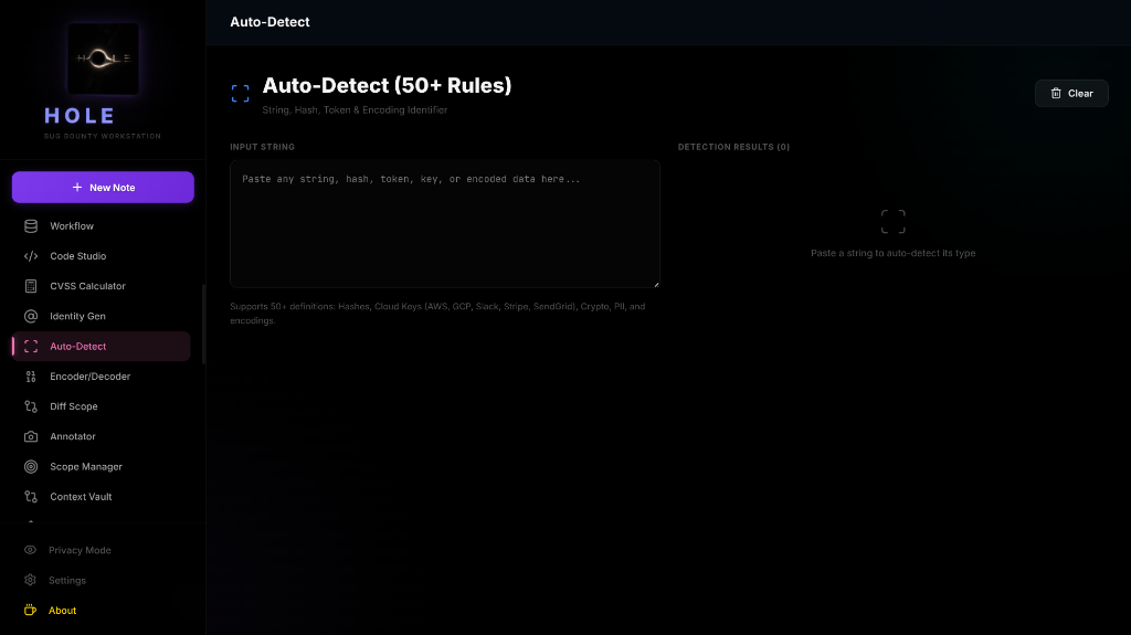 Auto Detect