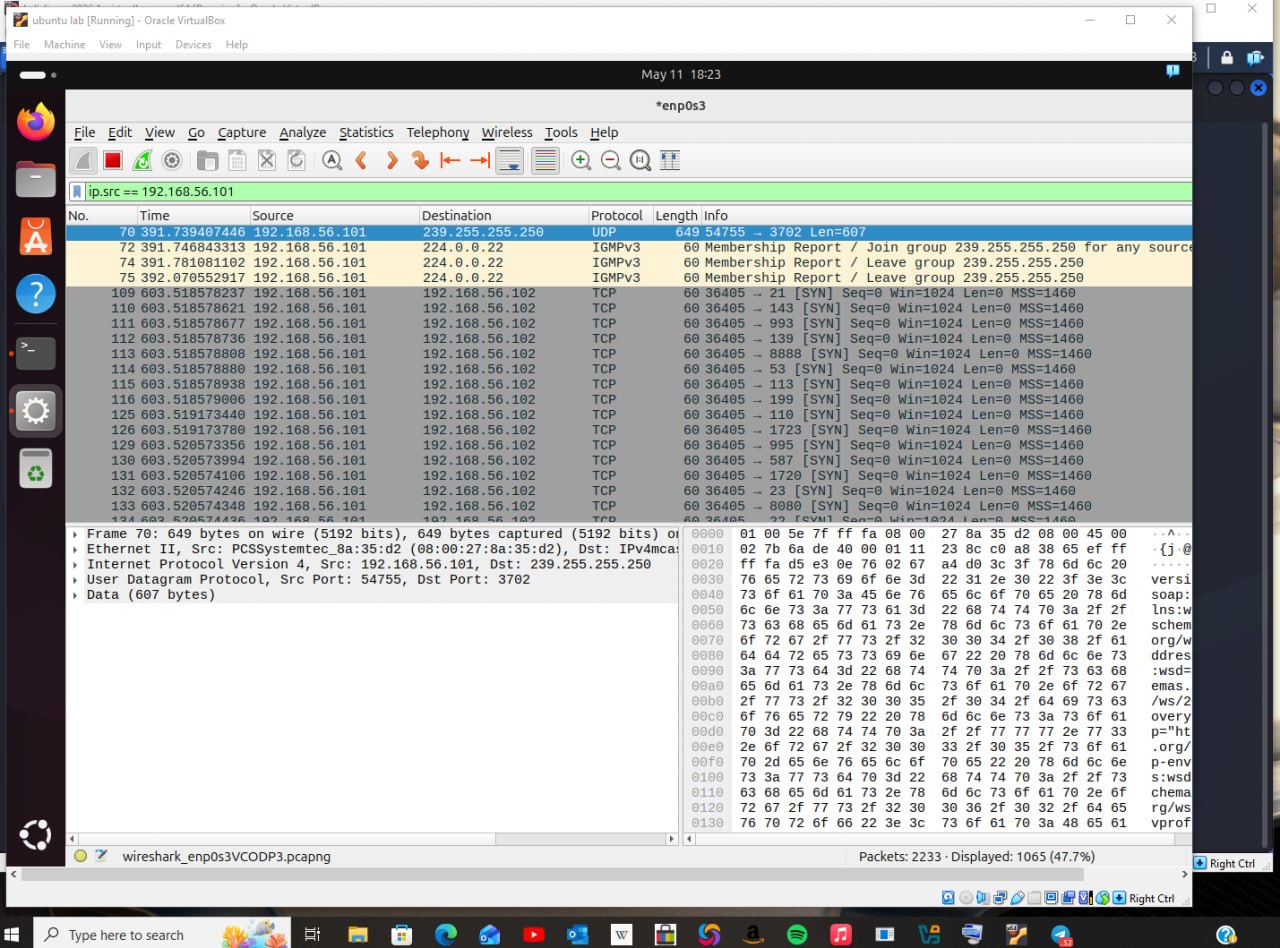 Wireshark Filtered