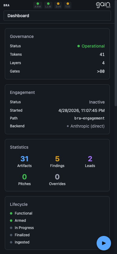 移动端 Dashboard