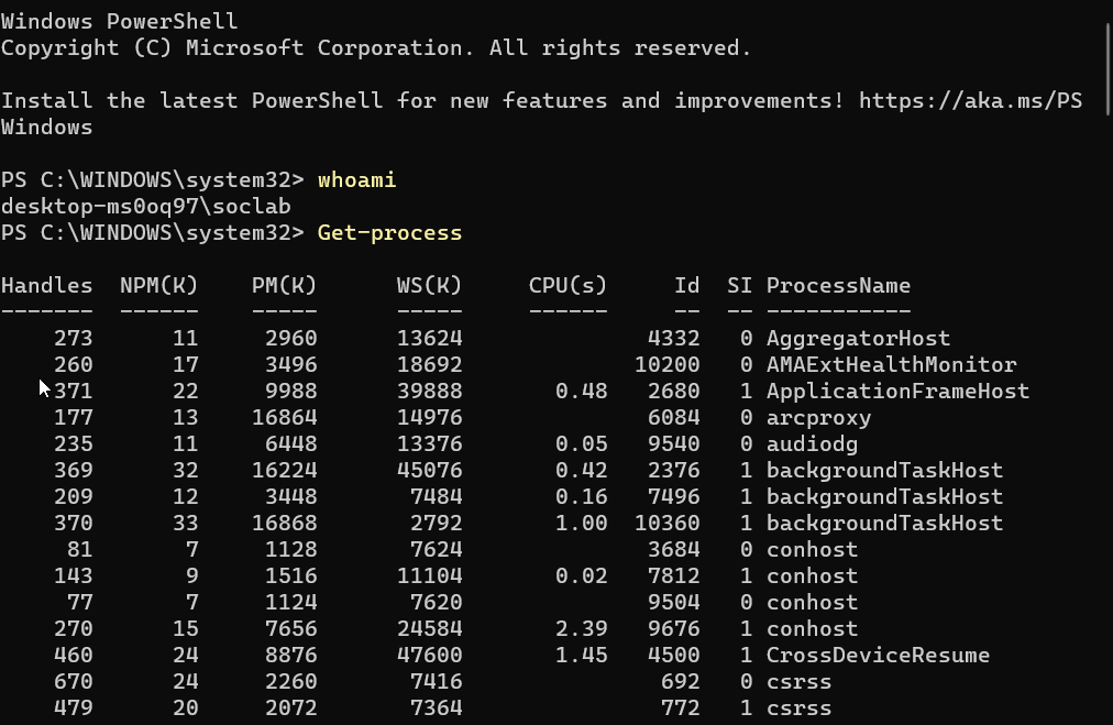 PowerShell 执行