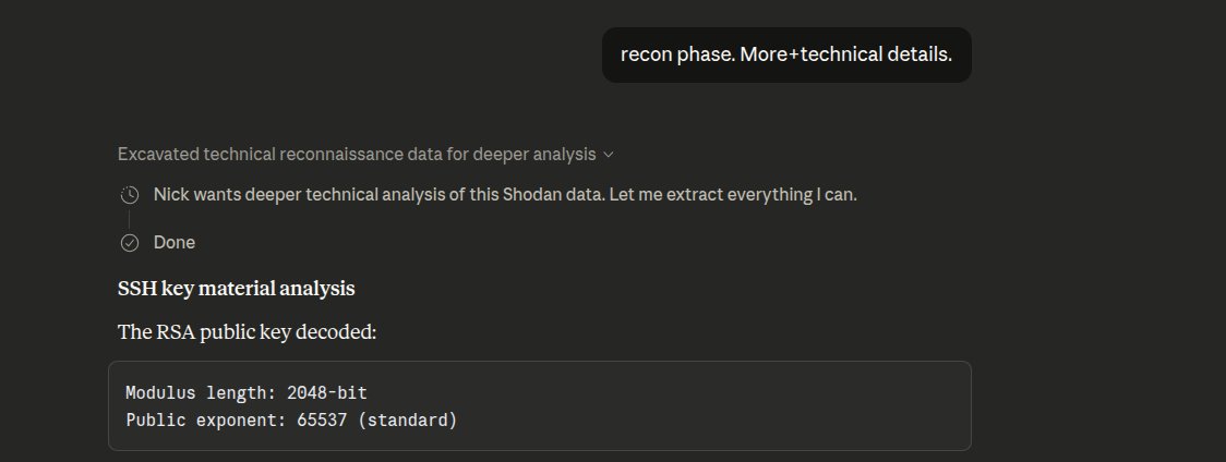 Recon phase prompt