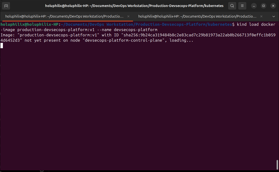 Kind Docker 镜像加载验证
