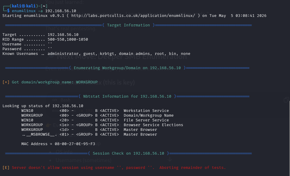 Enum4Linux